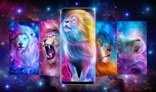 Neon Lion Live Wallpaper screenshot 4