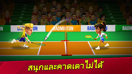 Badminton Clash 3D screenshot 1