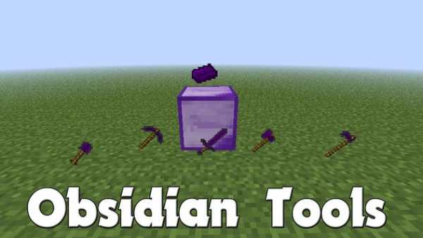 Obsidian Tools mod for Minecraft PE screenshot 3