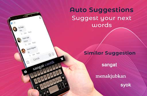 Indonesian Keyboard 2019: Indonesian Typing स्क्रीनशॉट 2