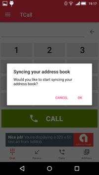 TCall screenshot 2