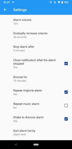 Sun Alarm 3 تصوير الشاشة