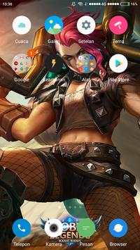 Skin Wallpaper Mobile Legends screenshot 2