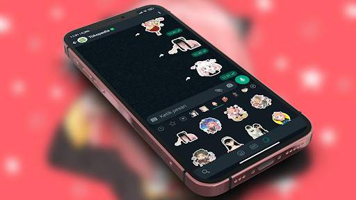 Anya Forger Stickers For WA screenshot 2