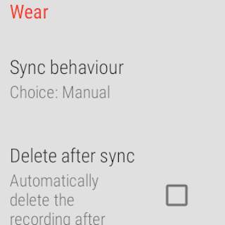 Wear Audio Recorder screenshot 15