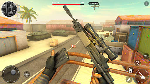 Deadly Desert Strike- Modern Military Sniper Games screenshot 2