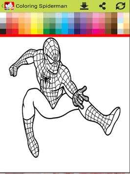 Coloring Spider-man : spiderMan games free screenshot 4