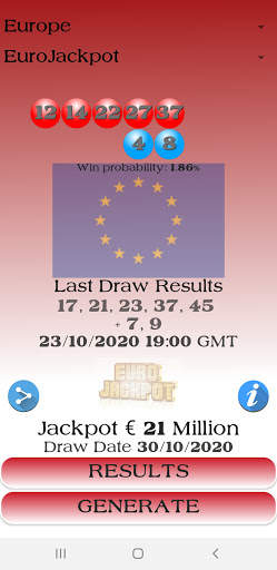Lotto King - Powerball & World lotto screenshot 1