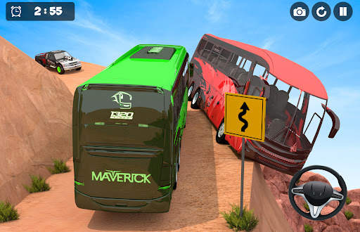 Mountain Driving Sim Bus Games screenshot 5