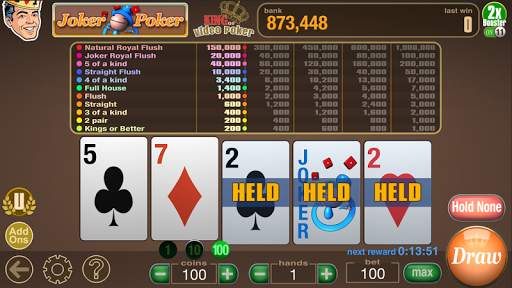 King Video Poker Multi Hand screenshot 8