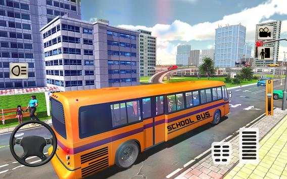 Modern City School Coach Bus Driving Simulator 17 screenshot 1