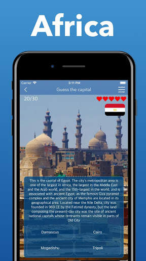 Capitals of All Countries in the World: City Quiz screenshot 7