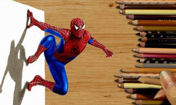 How To Draw Spiderman 3 تصوير الشاشة