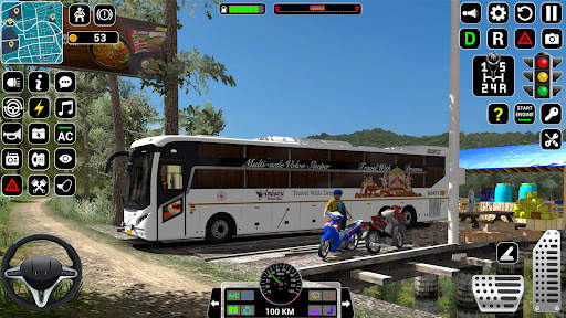 Euro Bus Driving Coach Bus screenshot 5