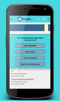 Global VPN Proxy-Speed VPN Free Unlocker Sites screenshot 4