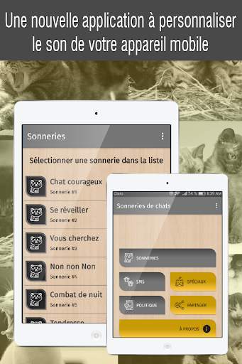 Sonneries de chats gratuites, sons chat qui miaule screenshot 6