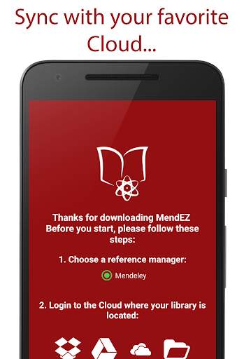 MendEZ. Mendeley, Everywhere! скриншот 1