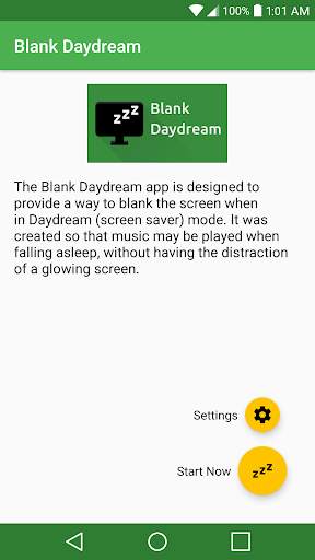 Blank Daydream screenshot 1