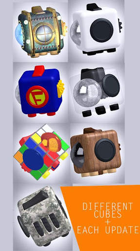 Fidget Cube 3D Toy - Antistress ASMR Game screenshot 2