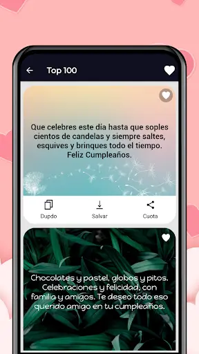 Deseos, mensajes y Imágene screenshot 4