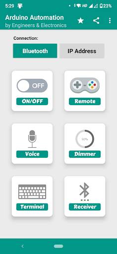 E&E: Arduino Automation screenshot 1