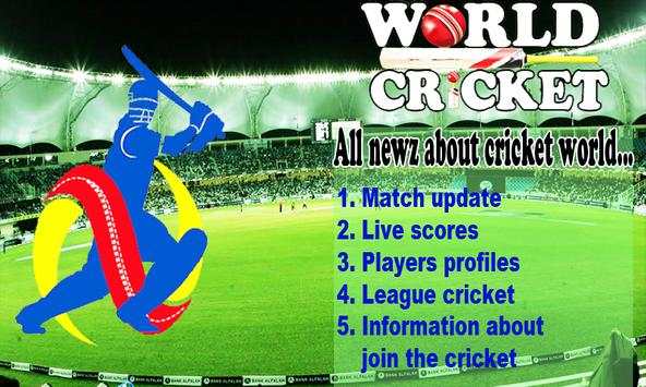 World Cricket screenshot 1