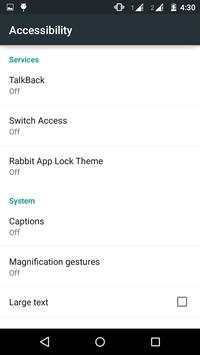 Rabbit App Lock Theme screenshot 5