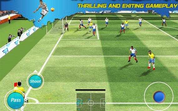 Pertandingan sepak bola sesungguhnya 2018 screenshot 2