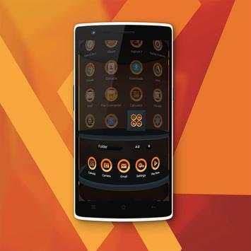 Next Launcher 3D Theme Flat O screenshot 10