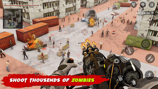 Target Undead 3D: Zombie Games screenshot 4