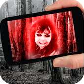 Ghost detector scary camera logo