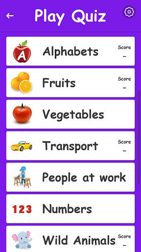 Kids Preschool Learning & Quiz 6 تصوير الشاشة