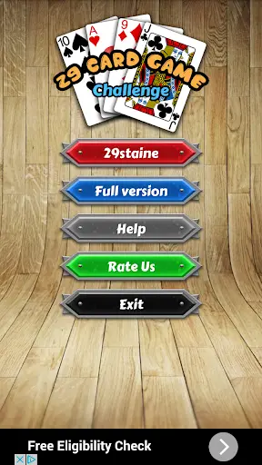 29 Card Game Challenge 5 تصوير الشاشة