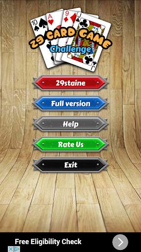 29 Card Game Challenge screenshot 5