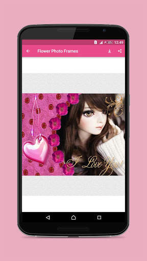 Flower Photo Frame Editor screenshot 3