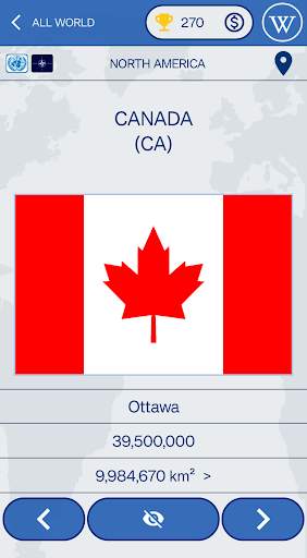 The Flags of the World Quiz screenshot 9