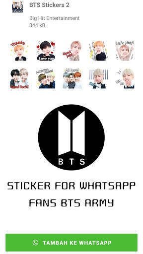 Korean Idol BTS Sticker For WhatsApp screenshot 4