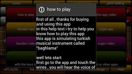Real Turkish Azeri Baghlama screenshot 4