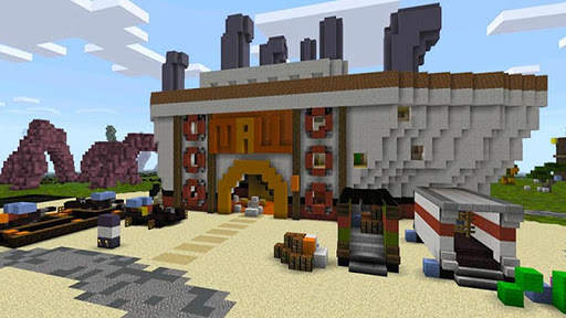 Peta Bikini Bawah Spongebob Untuk Minecraft PE screenshot 2