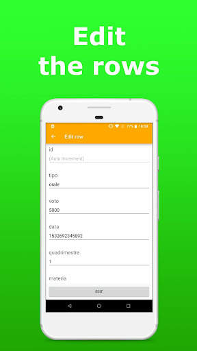 SQLite Database Editor 5 تصوير الشاشة