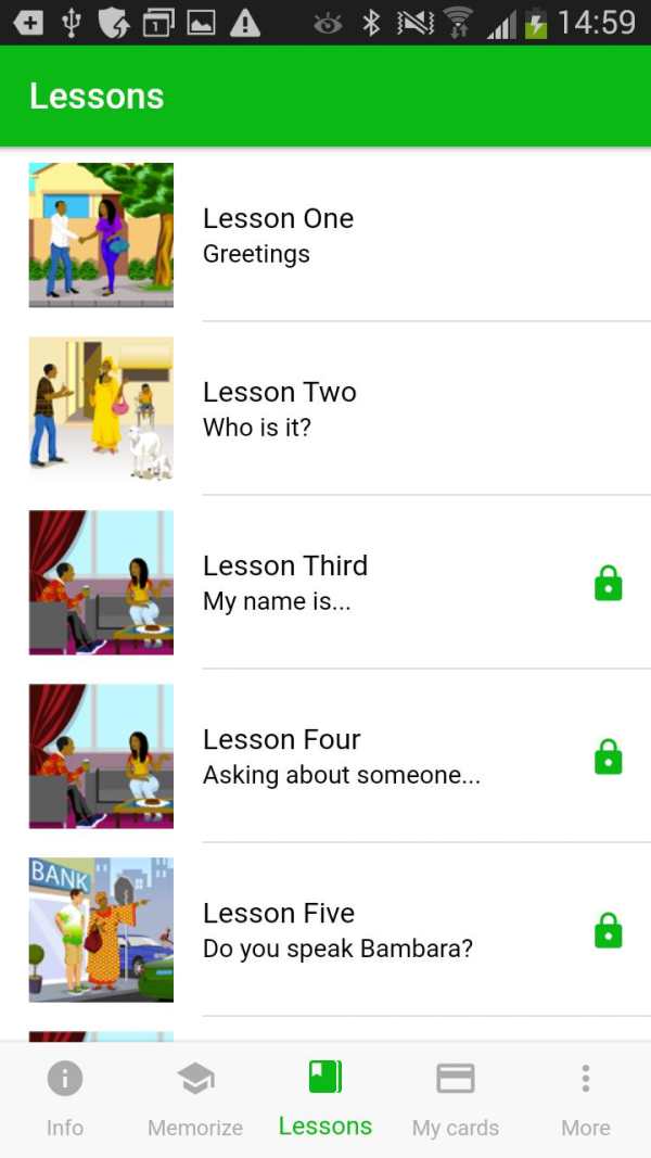 Learn bambara скриншот 1
