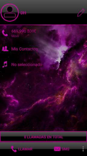 THEME SPACE 2 PINK EXDIALER screenshot 4