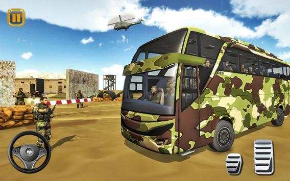 US Modern Military Army Bus Transport Simulator screenshot 4