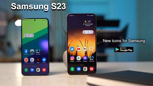 Samsung S23 Launcher,Wallpaper screenshot 4