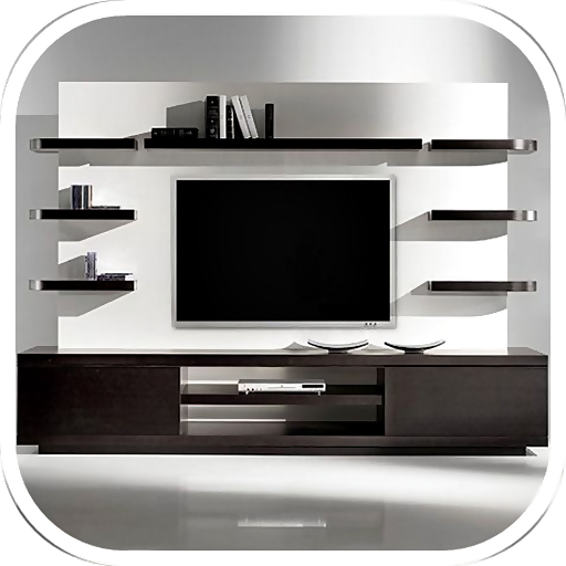 TV Cabinet Design Wallpaper иконка