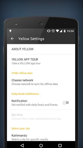Yellow App : Restaurants App screenshot 8