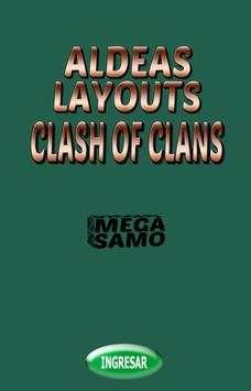 Aldeas Layouts Clash of Clans screenshot 1