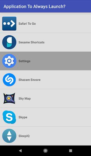 Single App Launcher screenshot 2