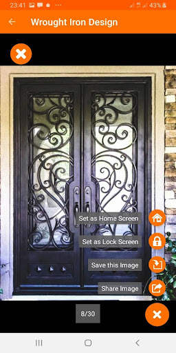 Wrought Iron Design Ideas screenshot 5
