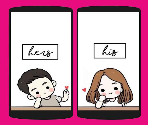 Cute Couple Wallpaper HD screenshot 3